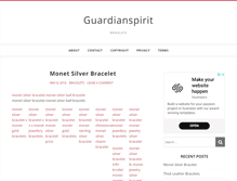 Tablet Screenshot of guardianspirit.info